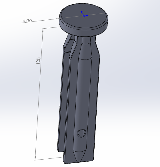 100型音叉不銹鋼叉體